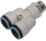 Тройник Y-образный с резьбой R7562 16 мм-1/2" Camozzi SRF50-7562-1659R 2