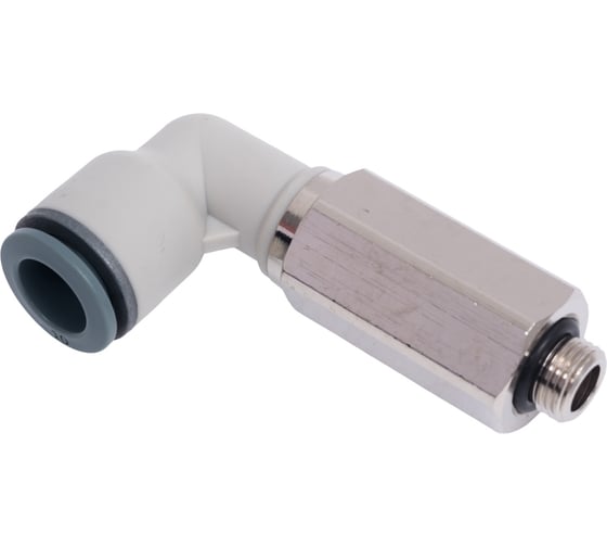 Фитинг угловой поворотный удлиненный R7526 10 мм-1/8" Camozzi SRF50-7526-1056R 1