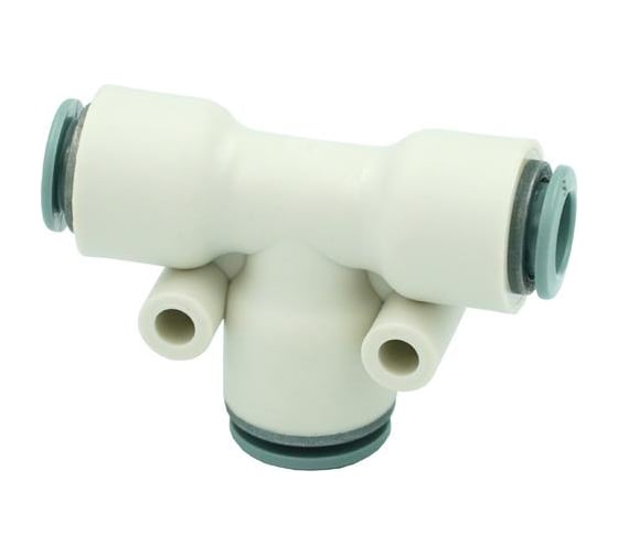 Тройник с переходом R7540 12-10 мм Camozzi SRF50-7540-1210R