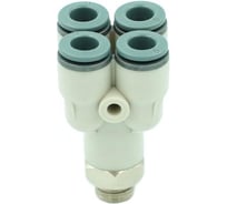 Коллектор с резьбой R7572 4-1/8 Camozzi SRF50-7572-0456R