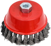 Щетка чашка (125 мм; посадка M14; стальная витая проволока) для УШМ ARNEZI R8047125