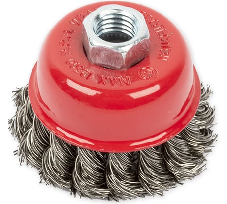 Щетка чашка (65 мм; посадка M14; стальная витая проволока) для УШМ ARNEZI R8047065