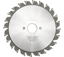 Диск пильный с PCD зубьями (120x2.8-3.6x20 мм; Z=12+12 шт) WOODWORK 20.120.24