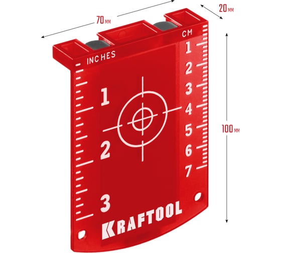 Мишень KRAFTOOL для лазерных приборов 34725