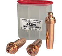 Мундштук (3 шт; ацетилен; 3-100 мм) для резака инжекторного GAZ YILDIZ 4420A