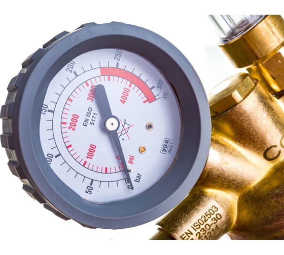 Редуктор углекислотный с ротаметром 30 л/м GAZ YILDIZ 5250SF30-RU