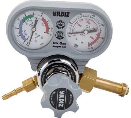 Редуктор аргоновый/углекислотный (0-22.5 л/мин) GAZ YILDIZ 5442S-RU