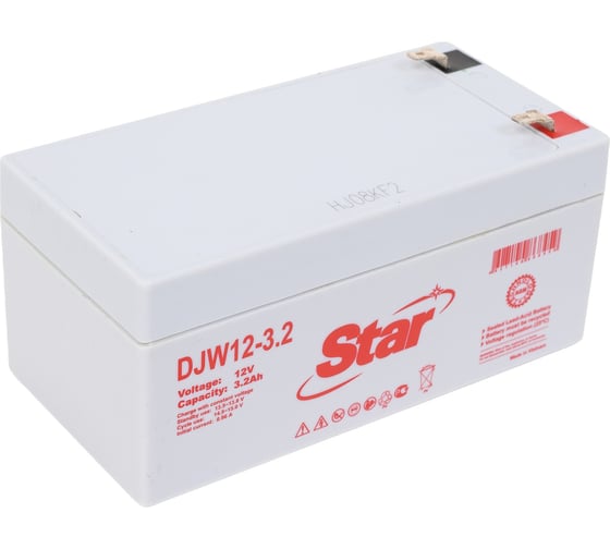 Аккумулятор для ИБП DJW12-3.2 12 В, 3.2 А*ч Star УТ-00002524
