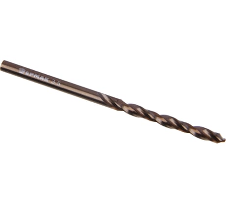 Сверло по металлу Кобальт 3.5x70 мм, сталь Р6М5К5, класс А ЕРМАК 604-032