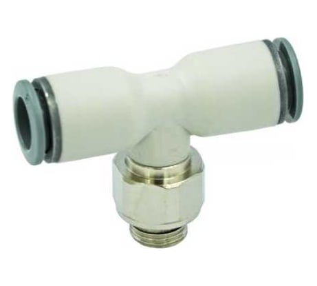 Фитинг тройник R7432 4 мм-1/8" Camozzi SRF50-7432-0456R