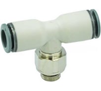 Фитинг тройник R7432 6 мм-1/4" Camozzi SRF50-7432-0657R