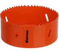 Коронка биметаллическая 102  мм, быстрорежущая сталь ЕРМАК 604-021