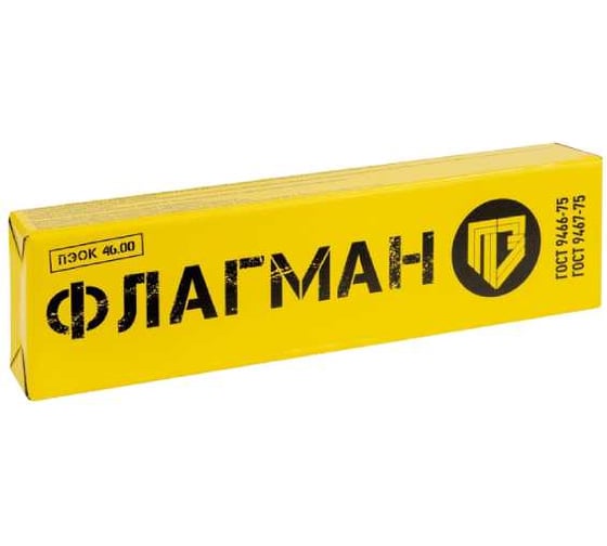 Электроды ПЭОК 46.00 ф 4.0 мм, 5.0 кг, ФЛАГМАН, ГОСТ 9466-75 ООО «Пензенские электроды» 00000003203 1