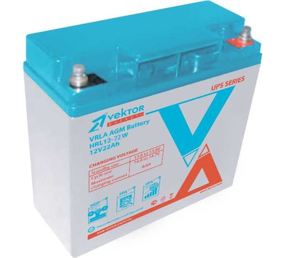 Аккумуляторная батарея HRL 12-72W 4 шт Vektor Energy 27611