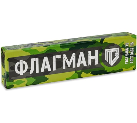 Электроды МР-3 ФЛАГМАН 3.0 мм, 5.0 кг, ГОСТ 9466-75 ООО «Пензенские электроды» 00000005007