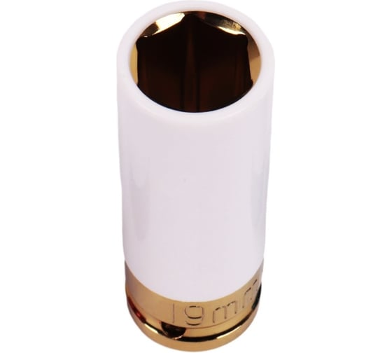 Головка торцевая ударная тонкостенная LUXOR 19 мм, в пластике, 1/2"DR ACG 1026314 1