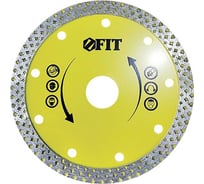 Диск отрезной алмазный универсальный (180х22.2 мм) FIT 37534