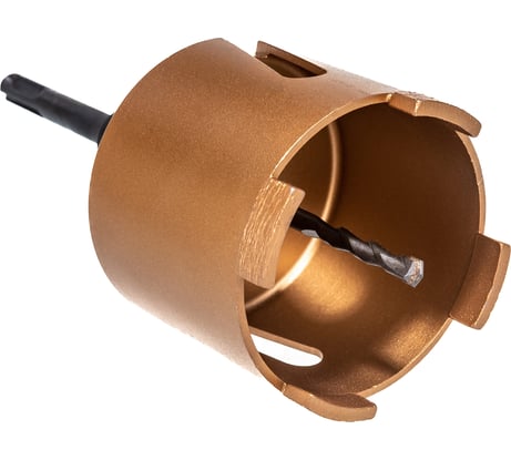 Коронка кольцевая алмазная по бетону в сборе (82 мм; SDS-Plus) FIT 33486