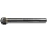 Борфреза твердосплавная форма D сферическая (4х3.4х3х80 мм) REEZO TOOLS RD04-3-80-F 1