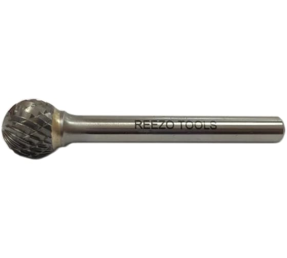 Борфреза твердосплавная форма D сферическая (8х6.4х6х51 мм) REEZO TOOLS RD08-6-M 1