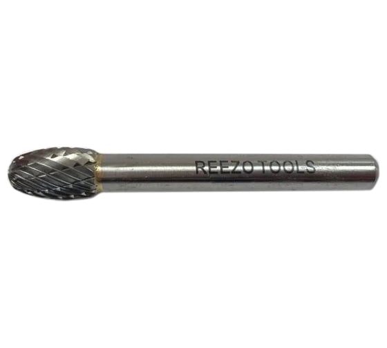 Борфреза твердосплавная форма E овальная (6х9.5х6х50 мм) REEZO TOOLS RE06-6-MD 1