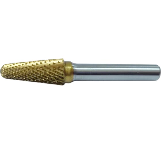 Борфреза твердосплавная форма L сфероконическая (12х28х8х73 мм) REEZO TOOLS RL12-8-MD TiN 1