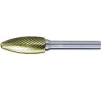 Борфреза твердосплавная форма H пламевидная (16х36х6х81 мм) REEZO TOOLS RН16-6-MD TiN