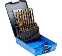 Набор сверл по металлу HSSE INOX (19 шт; 1-10 мм; DIN338) PFERD 25203703