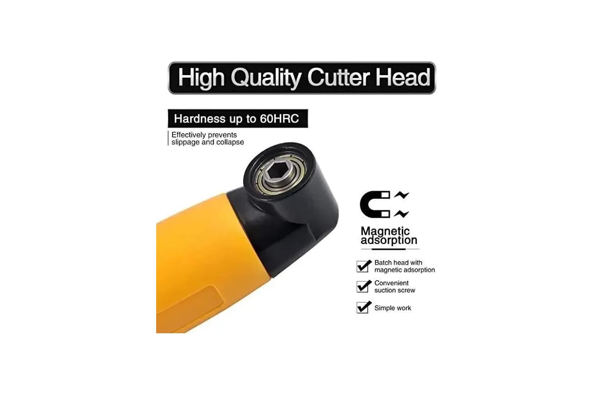 Угловой адаптер для бит, магнитный держатель под углом 90 градусов ...