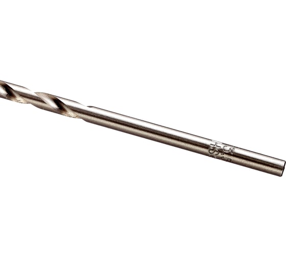 Сверло удлиненное по металлу 3.5x112x70 мм, ц/х, HSS TORGWIN T1820374