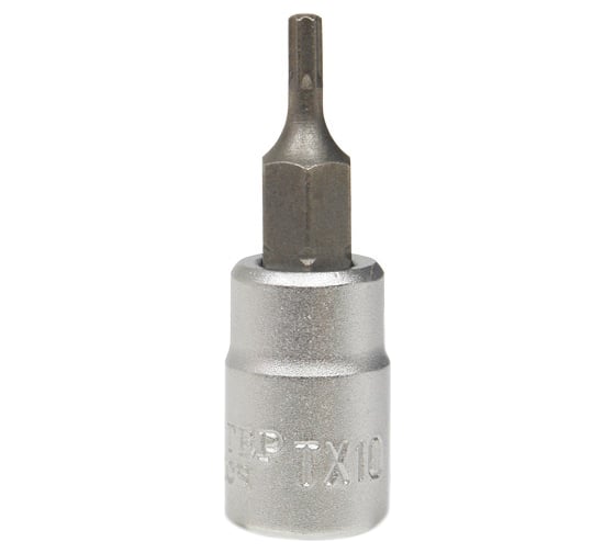 Бита-вставка короткая TORX (Т10; 1/4") МАСТЕР КЛЮЧ МК540010 1