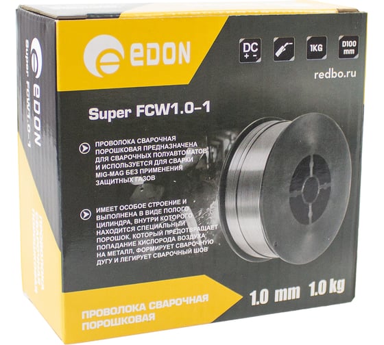 Сварочная проволока порошковая Super FCW1.0-1 EDON 28067