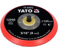 Полировальный диск с липучкой 125 мм, 5/16" YATO YT-47872