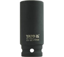 Головка торцовая YATO 1/2" CrMo высокая 24мм ударная YT-1044 37141044 228 1