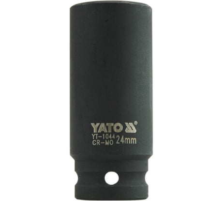 Головка торцовая YATO 1/2" CrMo высокая 24мм ударная YT-1044 37141044  228    1