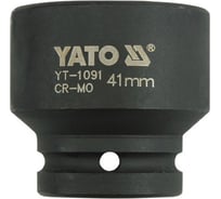 Головка торцевая короткая ударная 6-гранная (41 мм; 3/4"; CrMo) YATO YT-1091