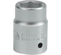 Головка торцевая короткая 6-гранная (22 мм; 3/4"; CrV) YATO YT-1303
