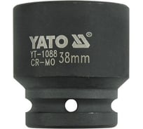Головка торцовая 3/4 CrMo короткая 38мм ударная YATO YT-1088 37141088 092 1