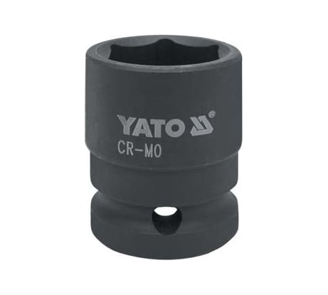 Головка торцевая короткая ударная 6-гранная (11 мм; 1/2"; CrMo) YATO YT-1001