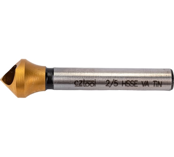 Зенковка с отверстием (10х6х46 мм; размер 2/5; 90°; HSSE-TiN VA) Bucovice Tools 893005 1