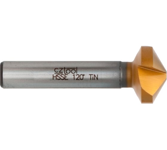 Зенковка (20.5х10х59 мм; Z3; 120°; HSSE-TiN) Bucovice Tools 891205