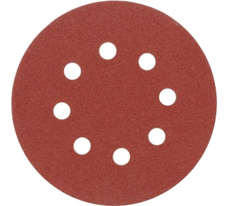 Круг шлифовальный абразивный с перфорацией (5 шт; 125 мм; Р120) для резиновых дисков VOREL 8582
