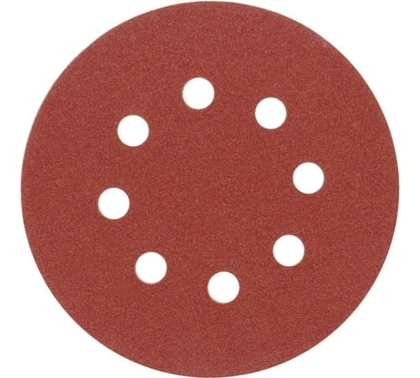 Круг шлифовальный абразивный с перфорацией (5 шт; 125 мм; Р36) для резиновых дисков VOREL 8573