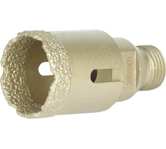 Коронка алмазная, вакуумное спекание (38х40 мм; 1/2"; М14) TECH-NICK TUK 136.600.6677
