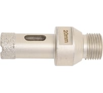 Коронка алмазная, вакуумное спекание (20х40 мм; 1/2"; М14) TECH-NICK TUK 136.600.6676