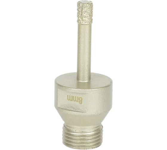 Коронка алмазная, вакуумное спекание (8х40 мм; 1/2"; М14) TECH-NICK TUK 136.600.7015 1