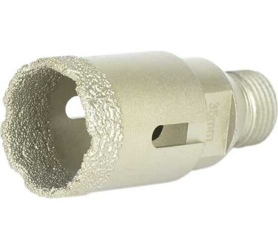Коронка алмазная, вакуумное спекание (35х40 мм; 1/2"; М14) TECH-NICK TUK 136.600.7021
