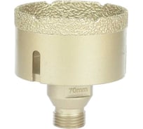 Коронка алмазная, вакуумное спекание (70х40 мм; 1/2"; М14) TECH-NICK TUK 136.600.7028
