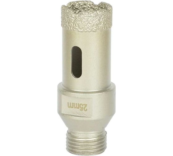Коронка алмазная, вакуумное спекание (25х40 мм; 1/2"; М14) TECH-NICK TUK 136.600.7018