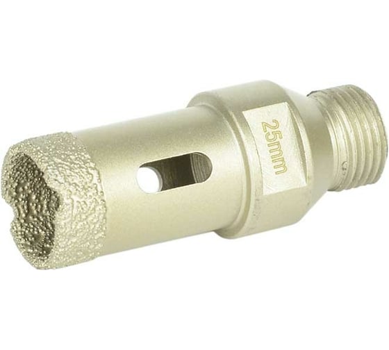 Коронка алмазная, вакуумное спекание (25х40 мм; 1/2"; М14) TECH-NICK TUK 136.600.7018